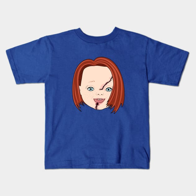 Curse of Chucky | Scars Kids T-Shirt by Jakmalone